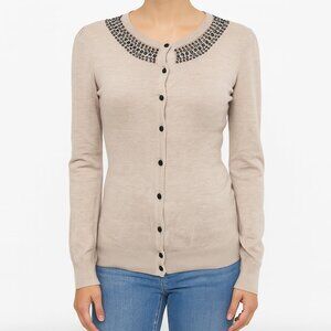 Merona Cardigan with Embellished Neckline